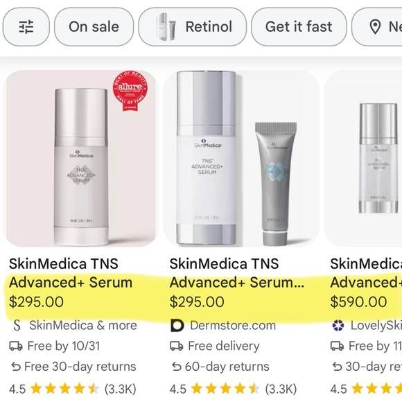 SkinMedica TNS Advanced+ Serum for Skin Sagging, Coarse Wrinkles & Fine Lines - Picture 7 of 11